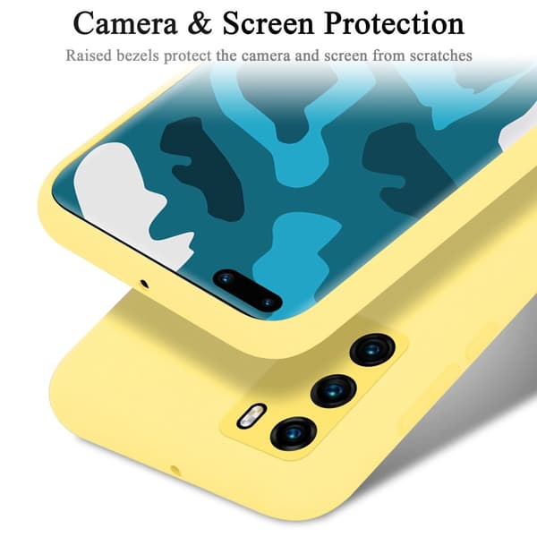 Deksel til Huawei P40 Silikondeksel TPU Case Cover