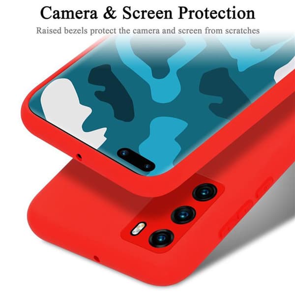 Deksel til Huawei P40 Silikondeksel TPU Case Cover
