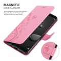Miniatyrbild 4 av 8: Huawei MATE 10 Skal Fodral i blomdesign Mobilskydd Case Cover med magnetisk stängning, ståfunktion och kortplatser