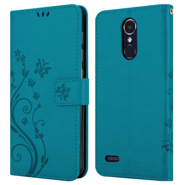 LG K8 2017 Pungetui Cover Blomster ()
