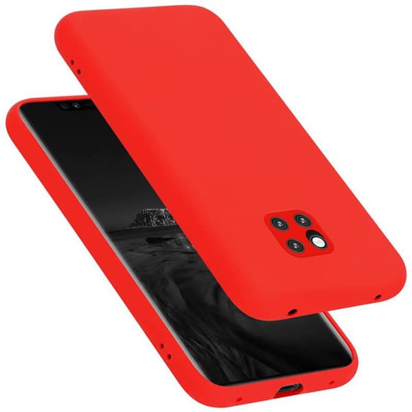 Huawei MATE 20 PRO Cover Etui Case () Liquid Rød Huawei MATE 20 PRO Cover Etui Case () Liquid Rød