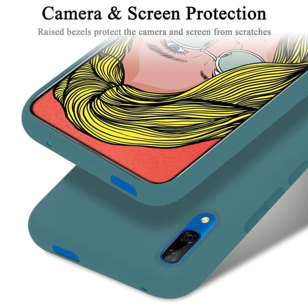 Deksel til Huawei P SMART Z / Y9 PRIME 2019 / Enjoy 10 PLUS Silikondeksel TPU Case Cover