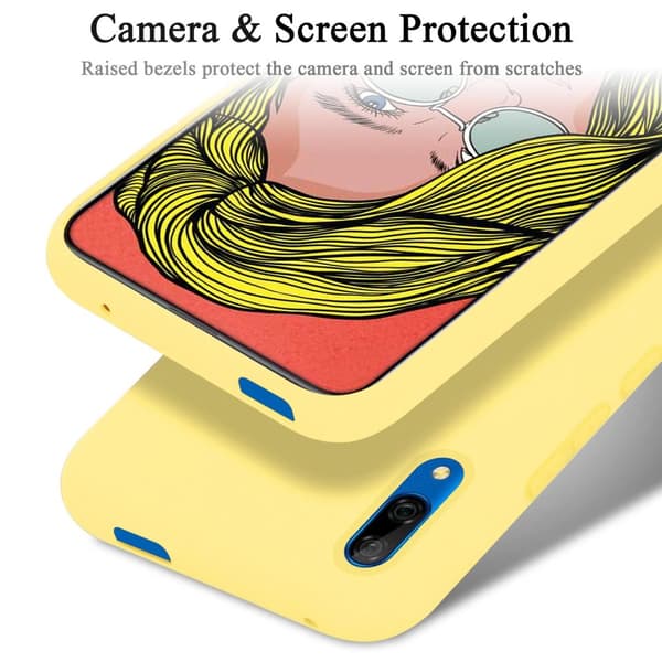 Deksel til Huawei P SMART Z / Y9 PRIME 2019 / Enjoy 10 PLUS Silikondeksel TPU Case Cover