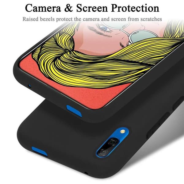 Deksel til Huawei P SMART Z / Y9 PRIME 2019 / Enjoy 10 PLUS Silikondeksel TPU Case Cover
