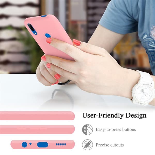 Deksel til Huawei P SMART Z / Y9 PRIME 2019 / Enjoy 10 PLUS Silikondeksel TPU Case Cover