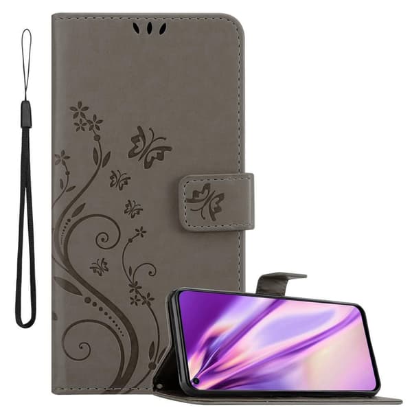 Huawei NOVA 4 Pungetui Cover Blomster ()