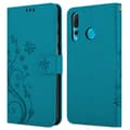 Miniatyrbild 8 av 8: Huawei NOVA 4 Skal Fodral i blomdesign Mobilskydd Case Cover med magnetisk stängning, ståfunktion och kortplatser
