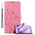 Miniatyrbillede 1 af 9: Samsung Galaxy J3 2017 Pungetui Cover Blomster ()