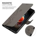 Miniatyrbilde 5 av 8: Deksel til LG K8 2018 / K9 2018 Lommebokdeksel i blomster design med magnetisk lukking, stativfunksjon og kortplasser