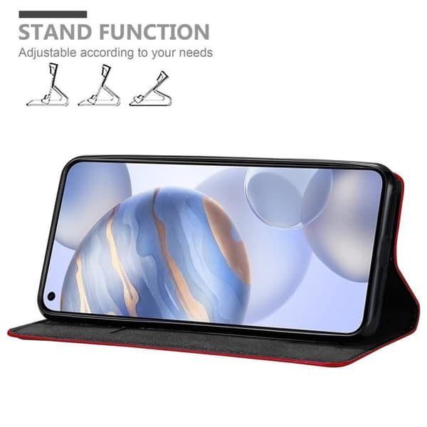 Honor 30 Fodral Skal Plånboksfodral Case med magnetisk stängning, ståfunktion och kortficka