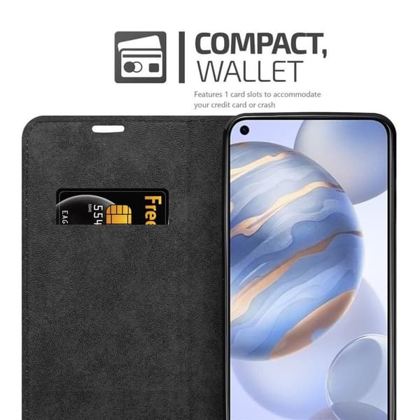Honor 30 Fodral Skal Plånboksfodral Case med magnetisk stängning, ståfunktion och kortficka