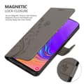 Miniatyrbilde 5 av 9: Deksel til Samsung Galaxy A8s Lommebokdeksel i blomster design med magnetisk lukking, stativfunksjon og kortplasser