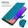 Miniatyrbild 5 av 8: Samsung Galaxy A8s Skal Fodral i blomdesign Mobilskydd Case Cover med magnetisk stängning, ståfunktion och kortplatser