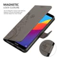 Pikkukuva 9 / 11: Honor 7C / Huawei Y7 2018 Suojakotelo Suojakuori Lompakkokotelo Matkapuhelinkotelo Kukat jossa on magneettisuljenta, jalusta-toiminto ja korttipaikat