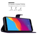 Pikkukuva 8 / 11: Honor 7C / Huawei Y7 2018 Suojakotelo Suojakuori Lompakkokotelo Matkapuhelinkotelo Kukat jossa on magneettisuljenta, jalusta-toiminto ja korttipaikat