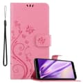 Pikkukuva 1 / 8: Honor 7C / Huawei Y7 2018 Suojakotelo Suojakuori Lompakkokotelo Matkapuhelinkotelo Kukat jossa on magneettisuljenta, jalusta-toiminto ja korttipaikat
