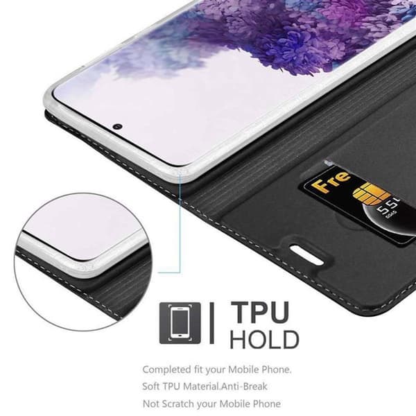Samsung Galaxy S20 Skal Fodral med magnetisk stängning, ståfunktion och kortficka Mobilskydd