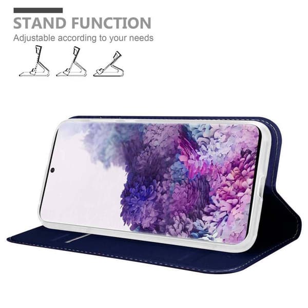 Samsung Galaxy S20 Skal Fodral med magnetisk stängning, ståfunktion och kortficka Mobilskydd