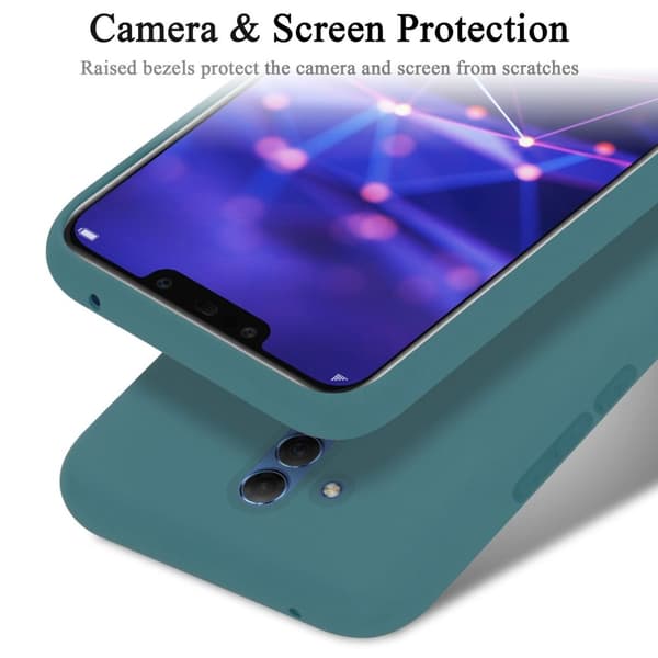 Huawei MATE 20 LITE Suojakotelo Suojakuori valmistettu joustavasta TPU-silikonista