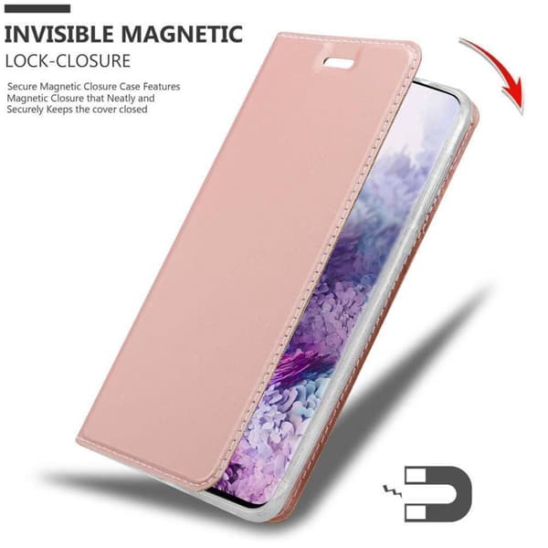 Deksel til Samsung Galaxy S20 PLUS Lommebokdeksel med magnetisk lukking, stativfunksjon og kortlomme