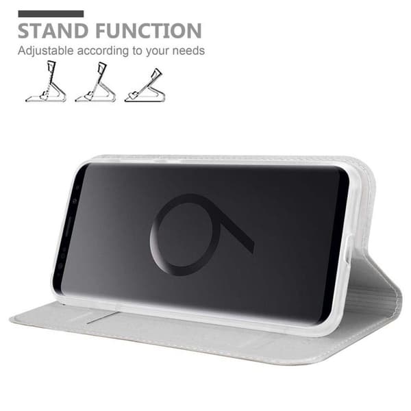 Samsung Galaxy S9 PLUS Skal Fodral med magnetisk stängning, ståfunktion och kortficka Mobilskydd