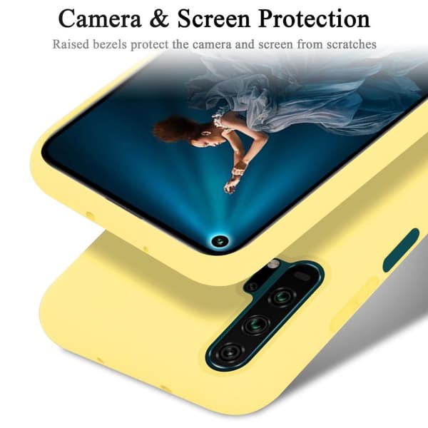 Honor 20 PRO Suojakotelo Suojakuori valmistettu joustavasta TPU-silikonista