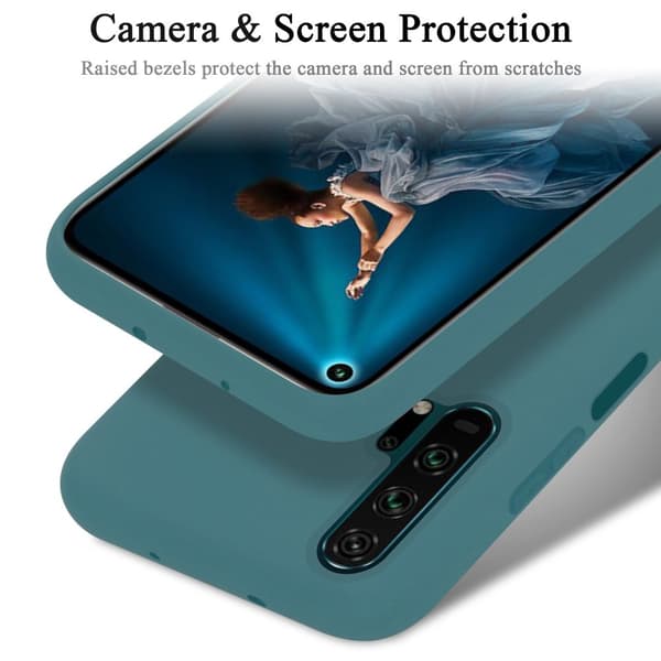 Honor 20 PRO Suojakotelo Suojakuori valmistettu joustavasta TPU-silikonista