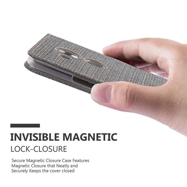 Deksel til Huawei MATE 8 Lommebokdeksel med magnetisk lukking, stativfunksjon og kortlomme