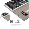 Miniatyrbilde 2 av 6: Deksel til Huawei MATE 8 Lommebokdeksel med magnetisk lukking, stativfunksjon og kortlomme