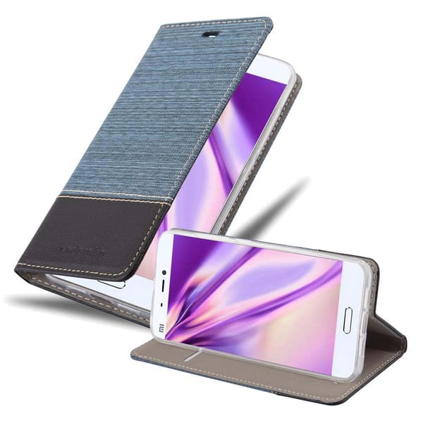 Xiaomi Mi 5s Skal Plånboksfodral med magnetisk stängning, ståfunktion och kortficka