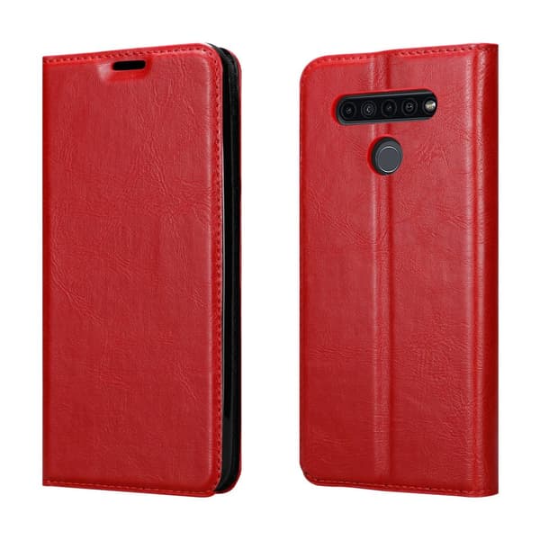 LG K41S Fodral Skal Plånboksfodral Case med magnetisk stängning, ståfunktion och kortficka