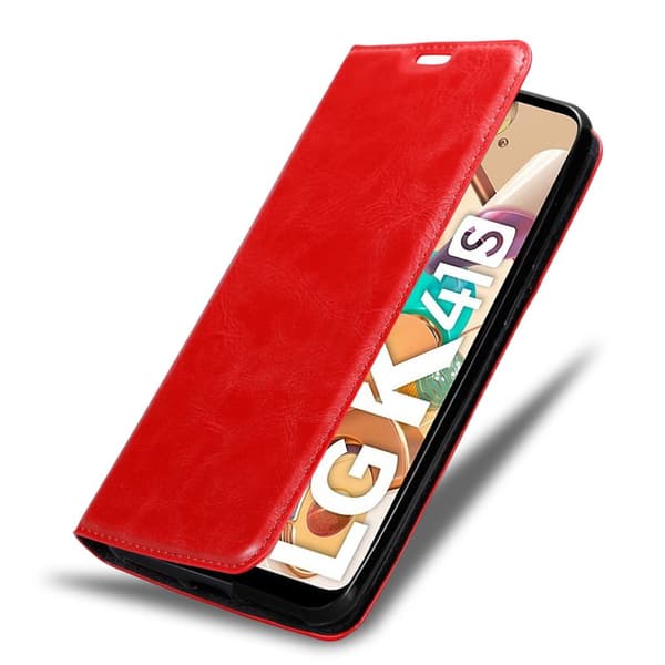 LG K41S Fodral Skal Plånboksfodral Case med magnetisk stängning, ståfunktion och kortficka