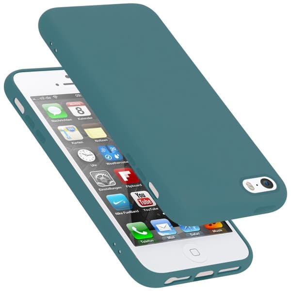 Apple iPhone 5 / 5S / SE 2016 Suojakotelo Suojakuori valmistettu joustavasta TPU-silikonista
