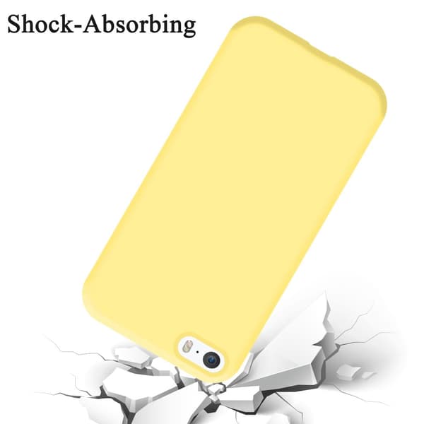 Apple iPhone 5 / 5S / SE 2016 Suojakotelo Suojakuori valmistettu joustavasta TPU-silikonista