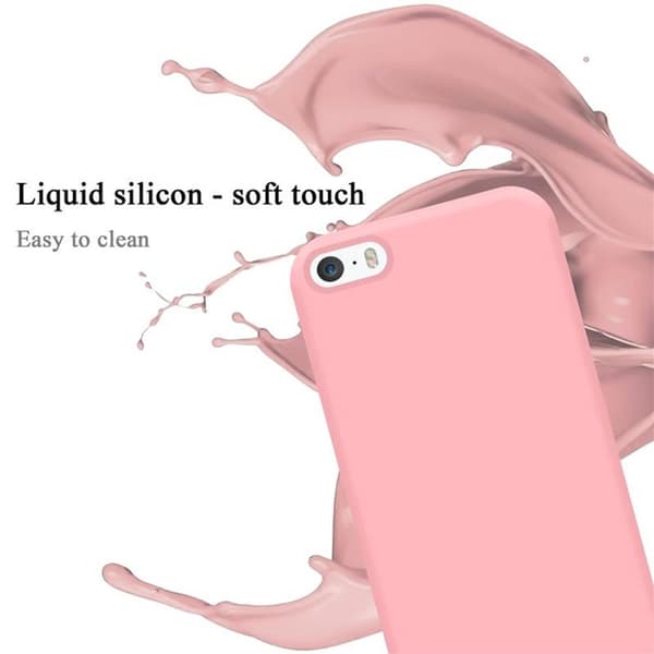 Apple iPhone 5 / 5S / SE 2016 Suojakotelo Suojakuori valmistettu joustavasta TPU-silikonista
