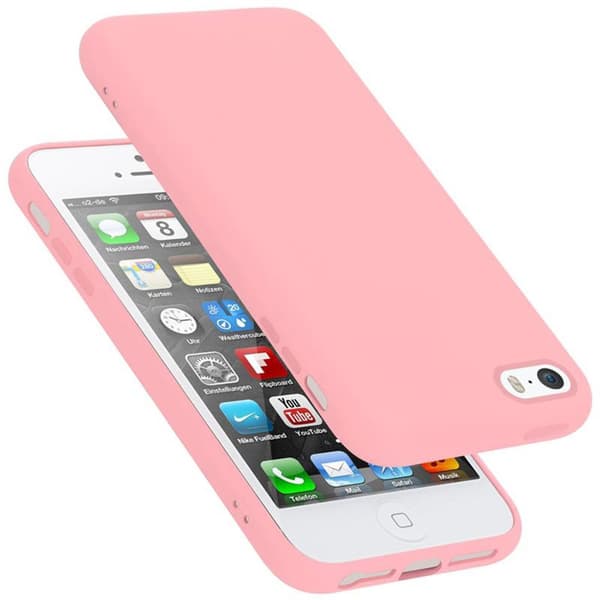 Apple iPhone 5 / 5S / SE 2016 Suojakotelo Suojakuori valmistettu joustavasta TPU-silikonista