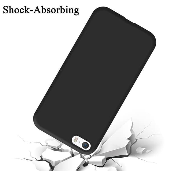 Apple iPhone 5 / 5S / SE 2016 Suojakotelo Suojakuori valmistettu joustavasta TPU-silikonista