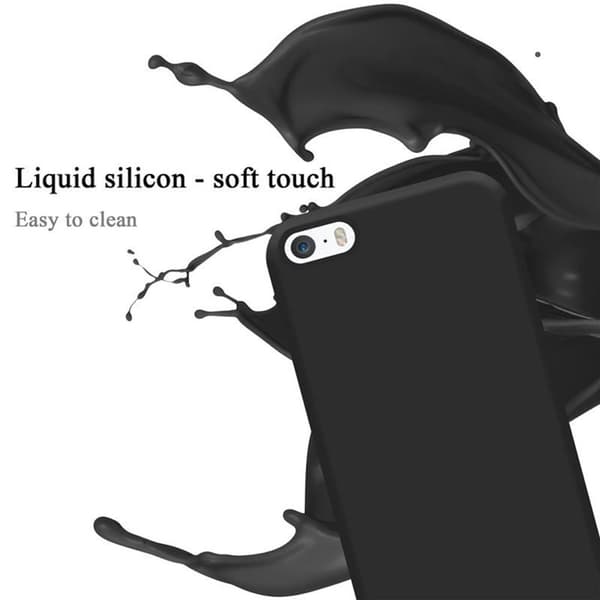 iPhone 5 / 5S / SE 2016 Skal Fodral av flexibelt TPU-silikon Case Cover