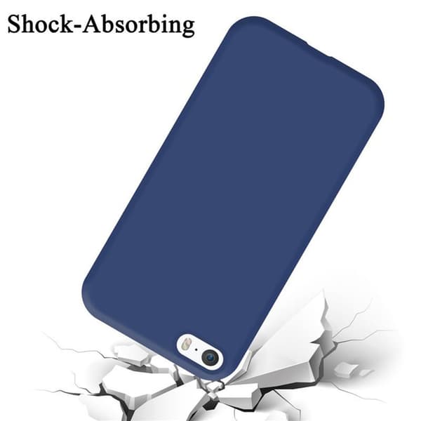 Apple iPhone 5 / 5S / SE 2016 Suojakotelo Suojakuori valmistettu joustavasta TPU-silikonista