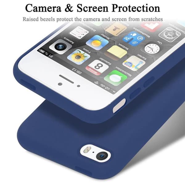 Apple iPhone 5 / 5S / SE 2016 Suojakotelo Suojakuori valmistettu joustavasta TPU-silikonista
