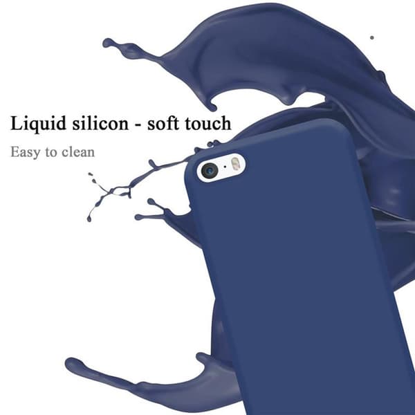 iPhone 5 / 5S / SE 2016 Skal Fodral av flexibelt TPU-silikon Case Cover