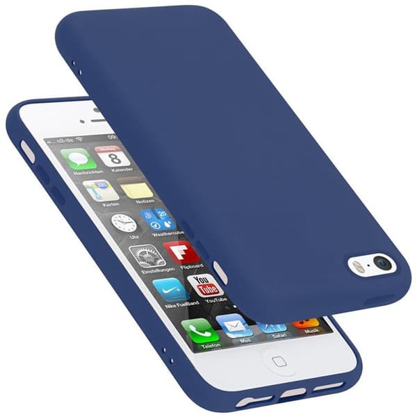 iPhone 5 / 5S / SE 2016 Skal Fodral av flexibelt TPU-silikon Case Cover