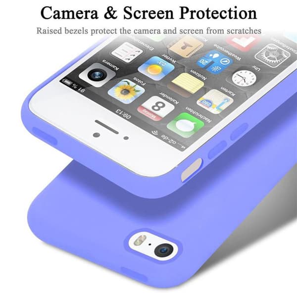 Apple iPhone 5 / 5S / SE 2016 Suojakotelo Suojakuori valmistettu joustavasta TPU-silikonista