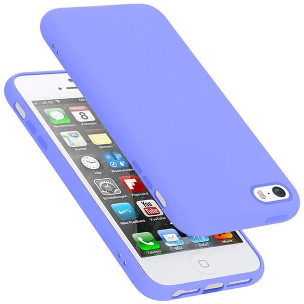 Apple iPhone 5 / 5S / SE 2016 Suojakotelo Suojakuori valmistettu joustavasta TPU-silikonista