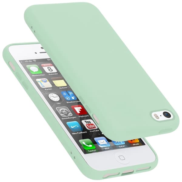 Apple iPhone 5 / 5S / SE 2016 Suojakotelo Suojakuori valmistettu joustavasta TPU-silikonista