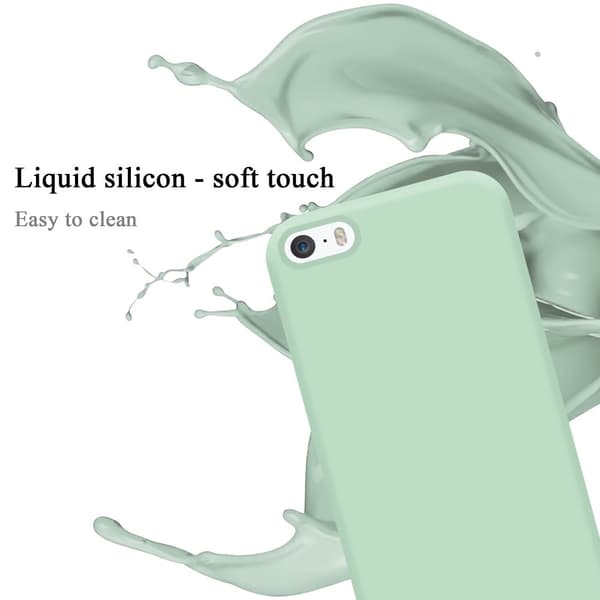iPhone 5 / 5S / SE 2016 Skal Fodral av flexibelt TPU-silikon Case Cover