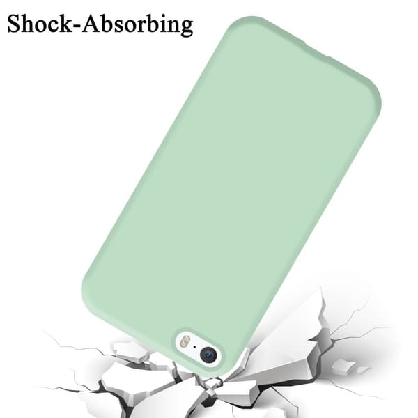 iPhone 5 / 5S / SE 2016 Skal Fodral av flexibelt TPU-silikon Case Cover