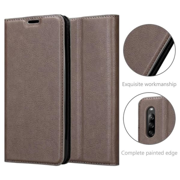 Sony Xperia L4 Suojakotelo Suojakuori Lompakkokotelo Matkapuhelinkotelo jossa magneettisuljenta, jalusta-toiminto ja korttitasku