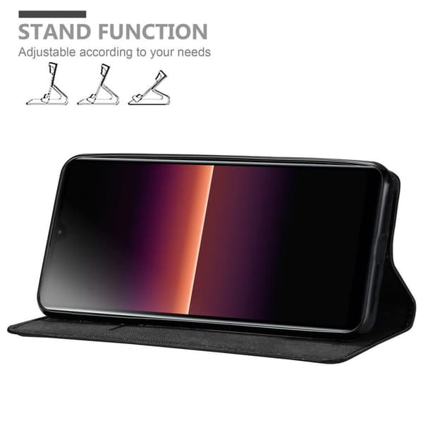 Sony Xperia L4 Fodral Skal Plånboksfodral Case med magnetisk stängning, ståfunktion och kortficka