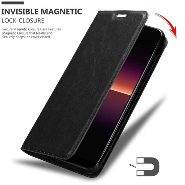 Sony Xperia L4 Suojakotelo Suojakuori Lompakkokotelo Matkapuhelinkotelo jossa magneettisuljenta, jalusta-toiminto ja korttitasku